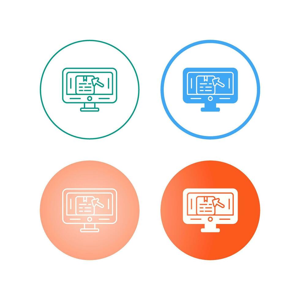 Digital Booking Vector Icon