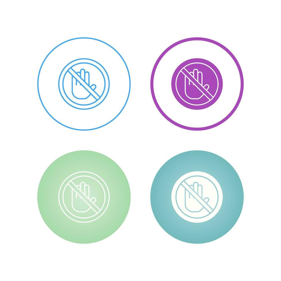 Stop Vector Icon