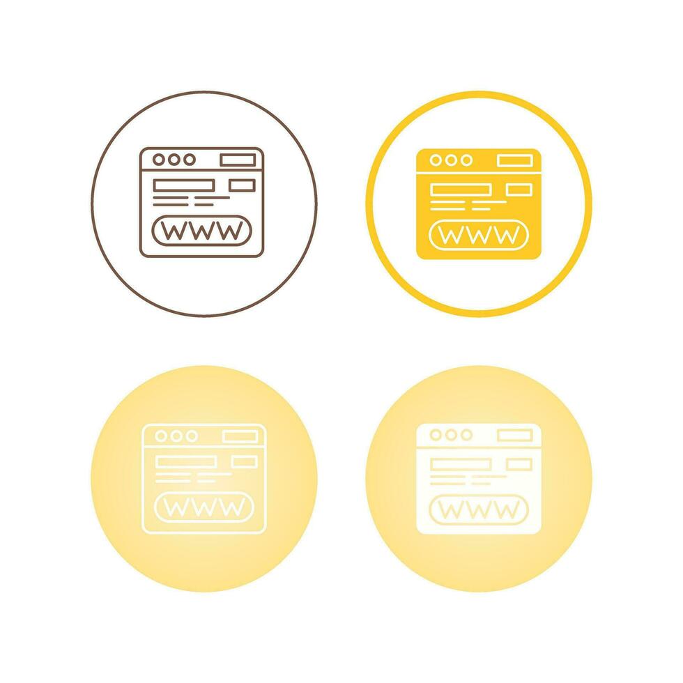 Browser Vector Icon