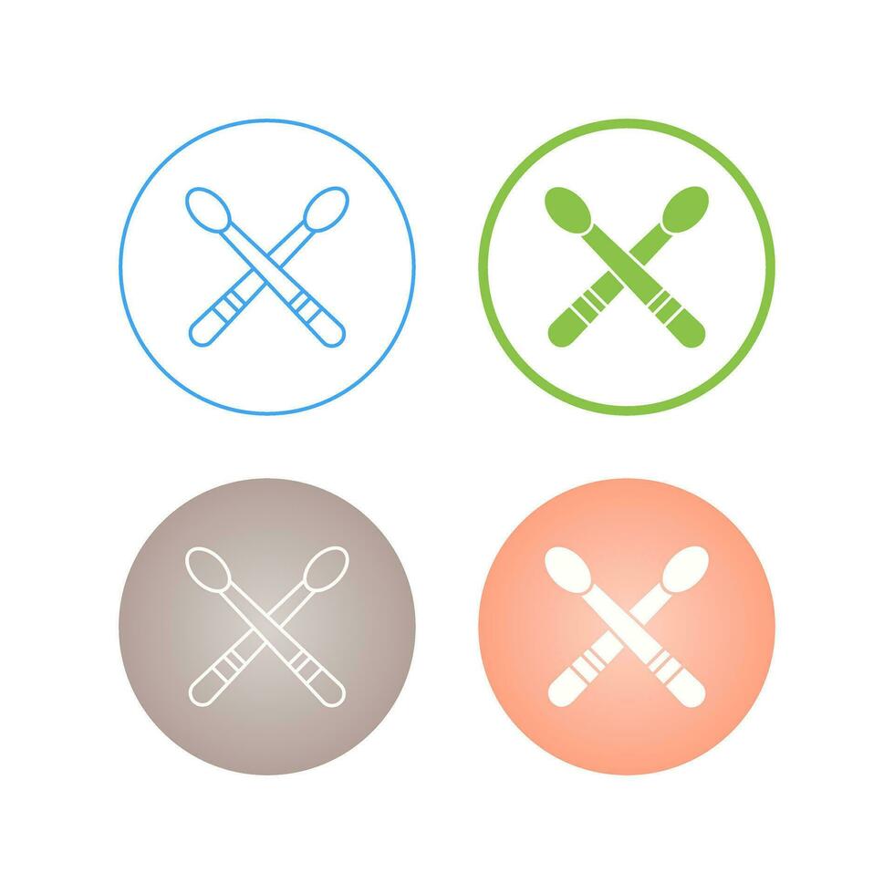 Drumsticks Vector Icon