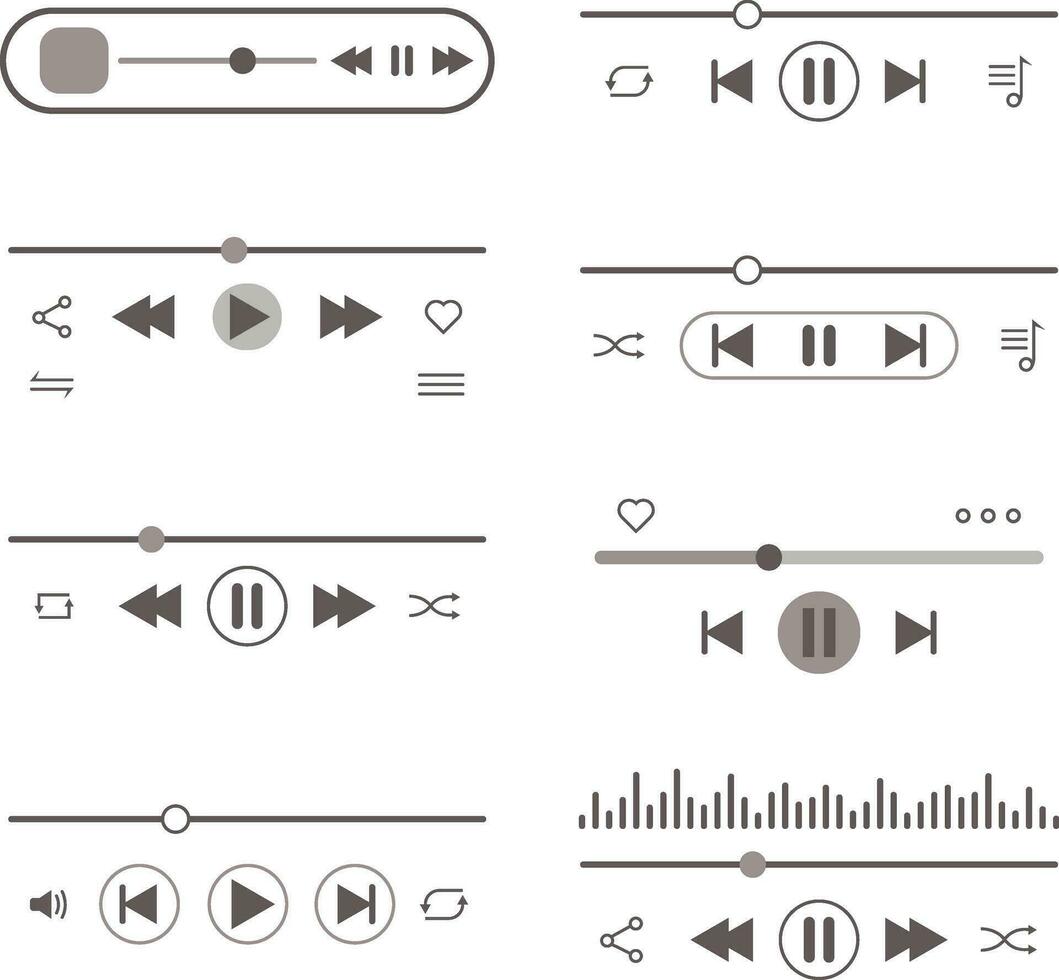 Music Play Overlay Icon. Pro Vector