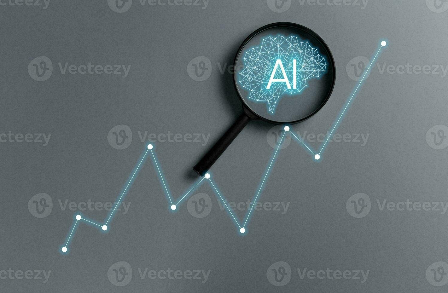 AI chatbot - Artificial Intelligence digital Data science busines analytics concept photo