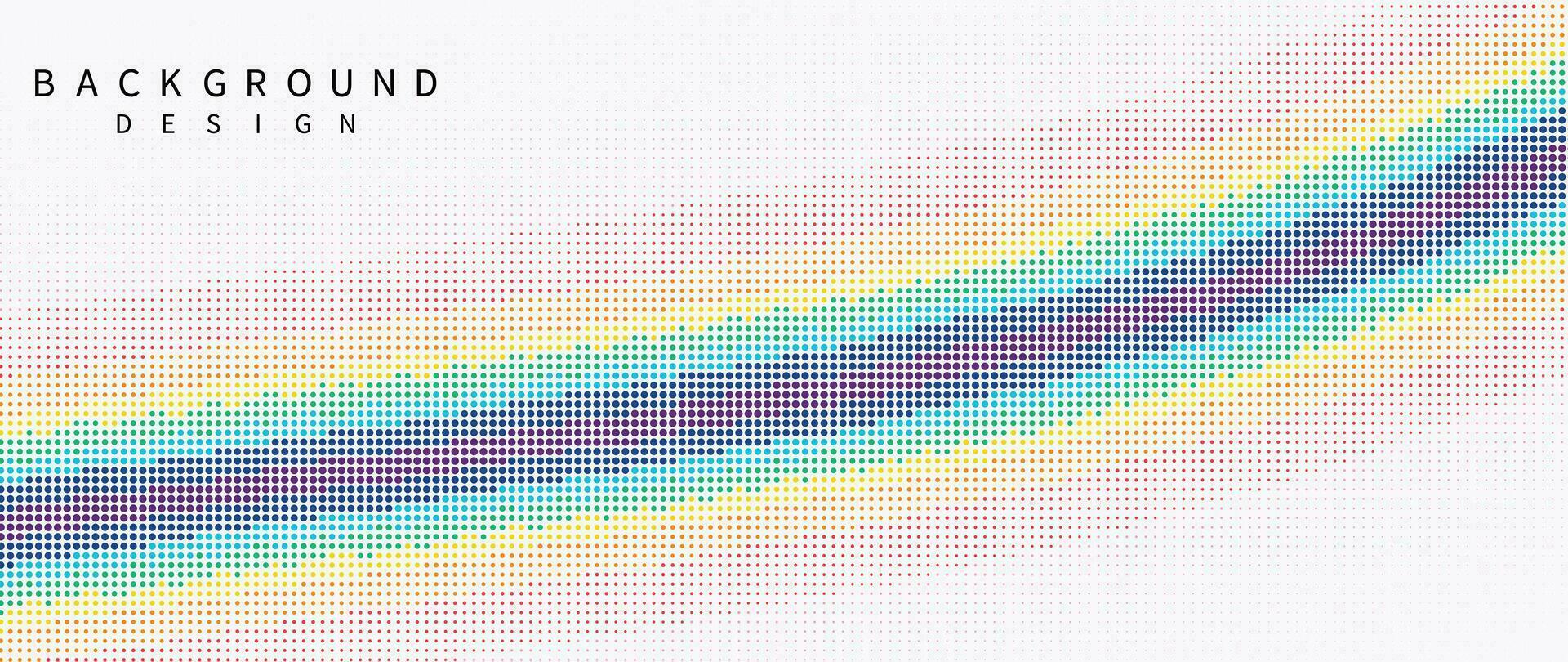 Colorful confetti halftone background vector. Abstract vibrant dots streamers template design. Celebration festival wallpaper design for opening, party, birthday, backdrop, greeting. vector