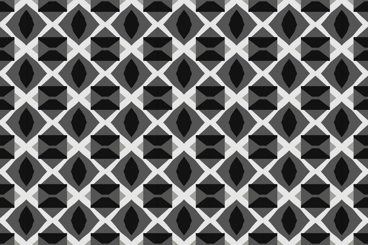 Modern geometric shapes patterns, seamless vector illustration. Pattern designs with modern geometric shapes can be printed as a background image or used for rugs, carpets, or textile fabric.
