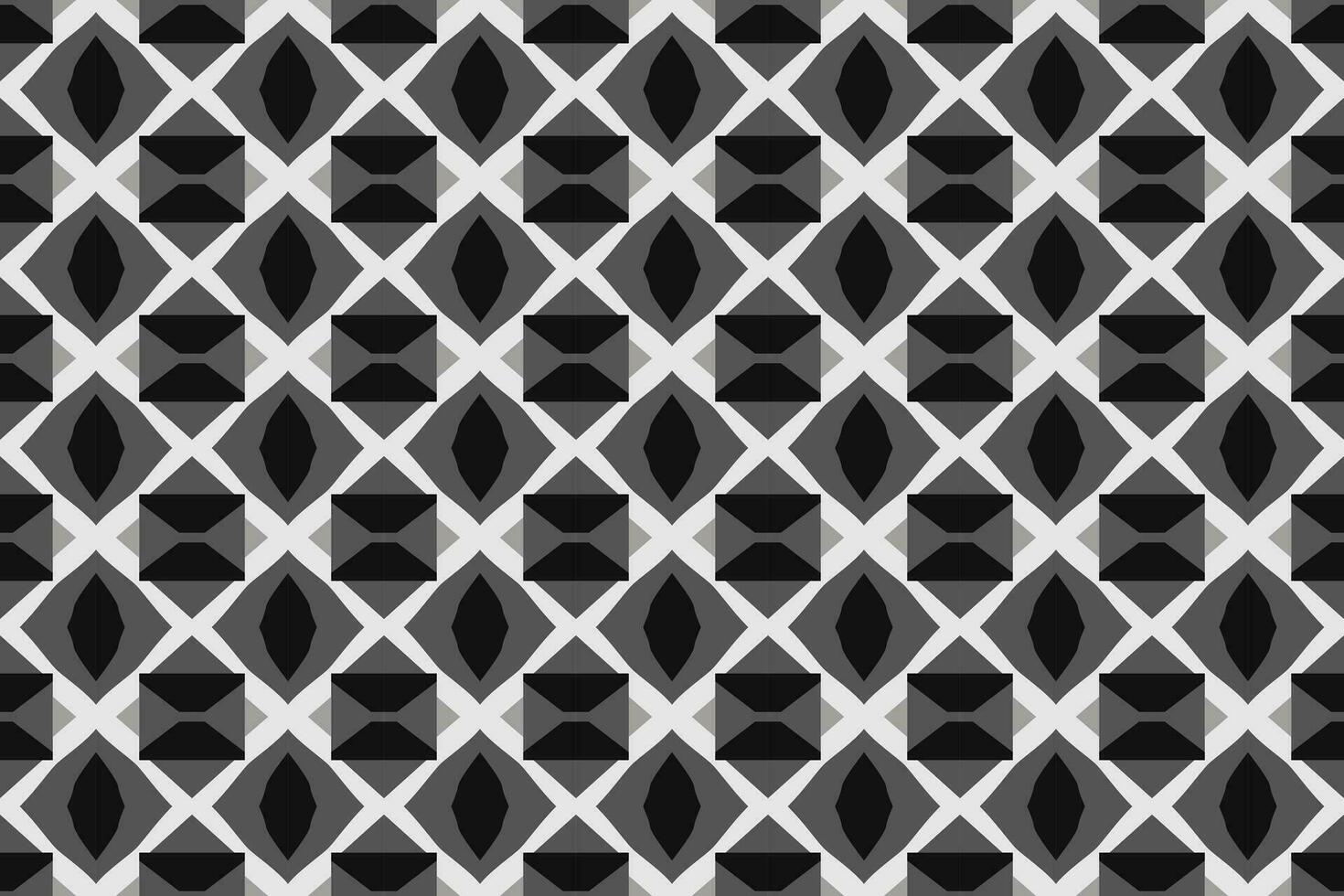 Modern geometric shapes patterns, seamless vector illustration. Pattern designs with modern geometric shapes can be printed as a background image or used for rugs, carpets, or textile fabric.