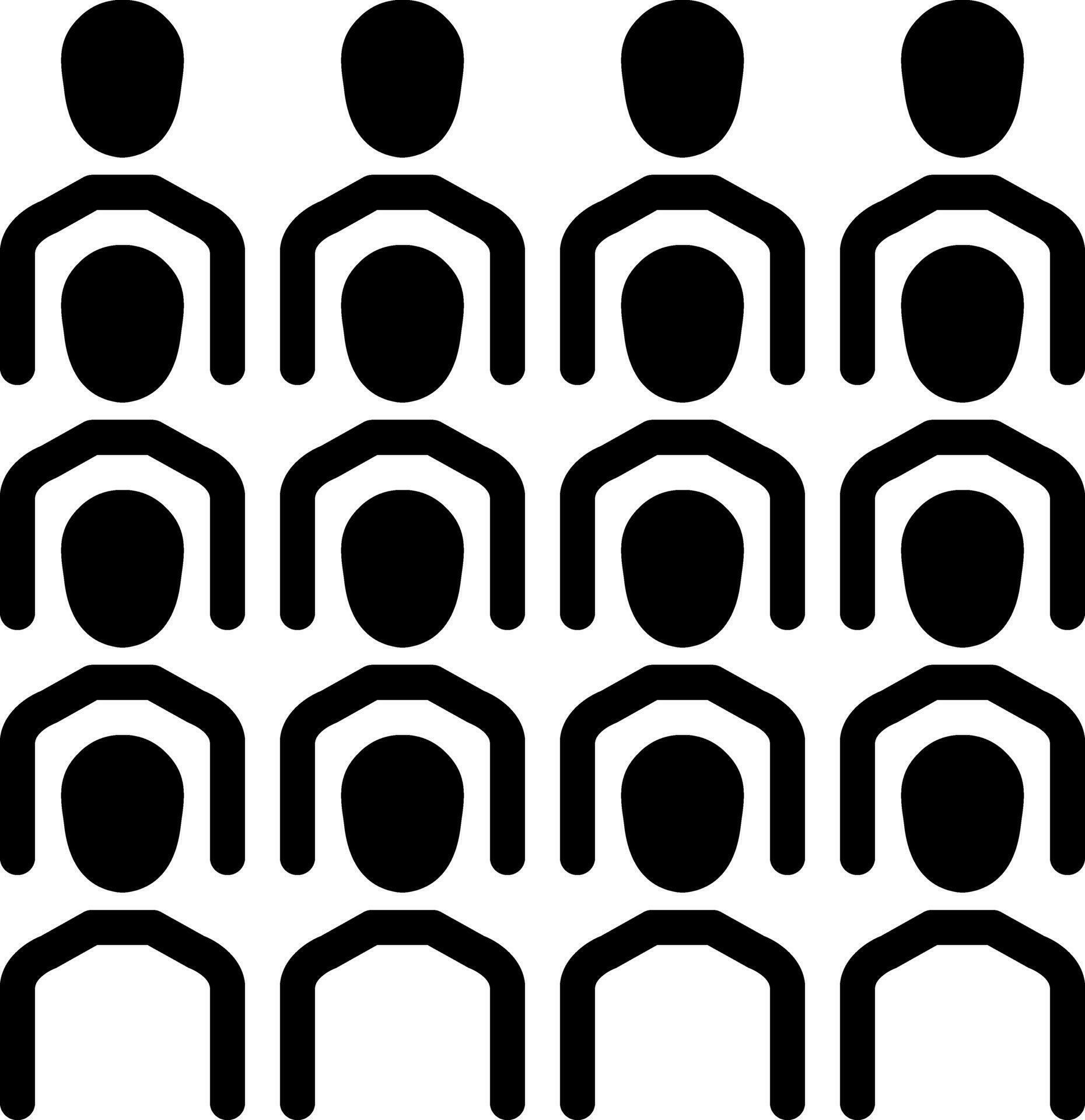 solid icon for cluster 27827576 Vector Art at Vecteezy