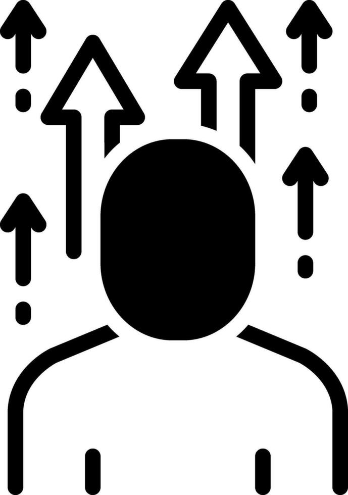 solid icon for evolve vector