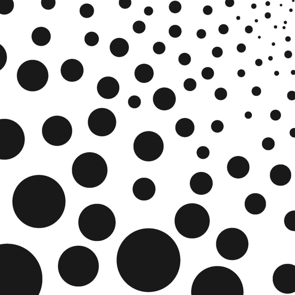 polka dot background vector