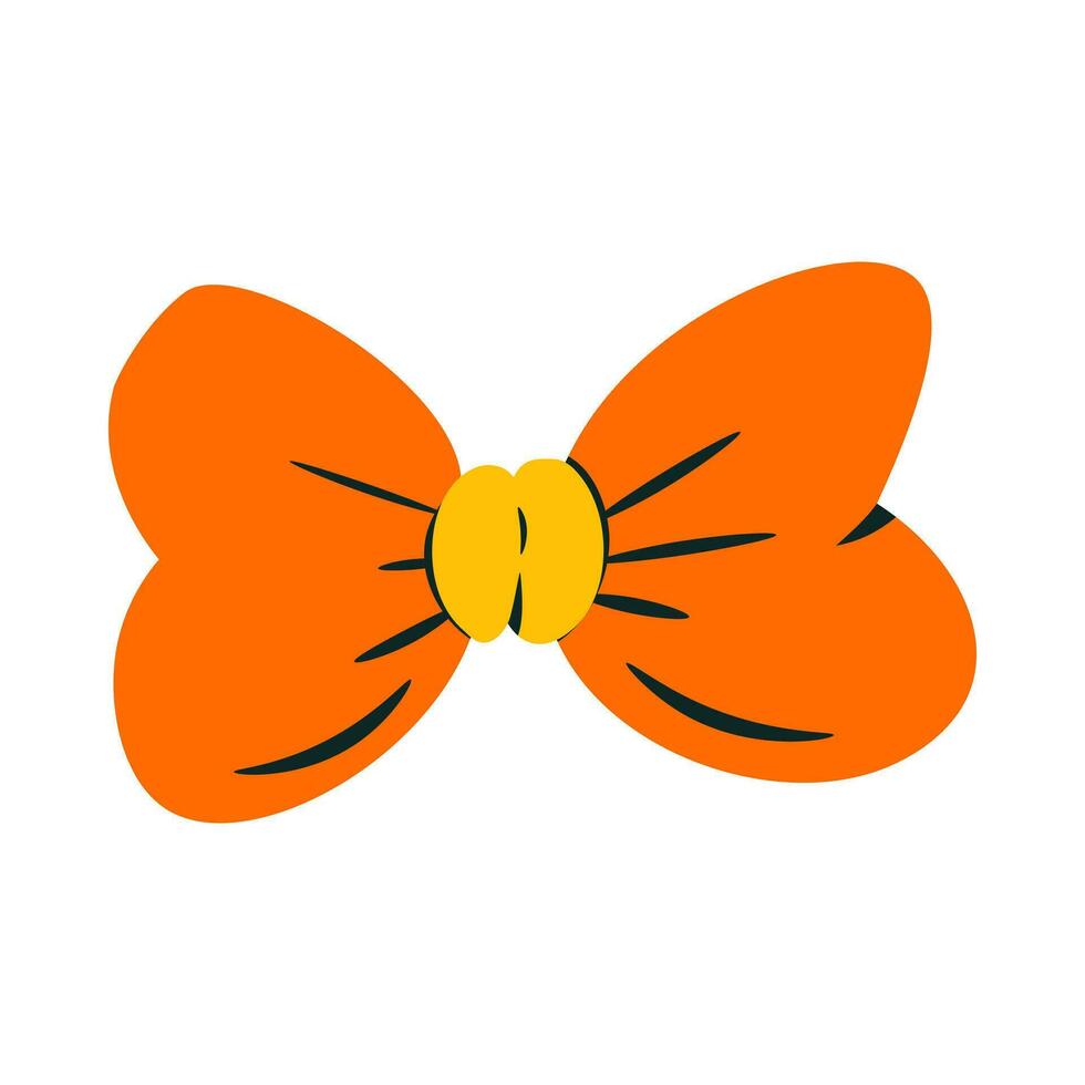 bowties, flat illustration, icon, girly vector