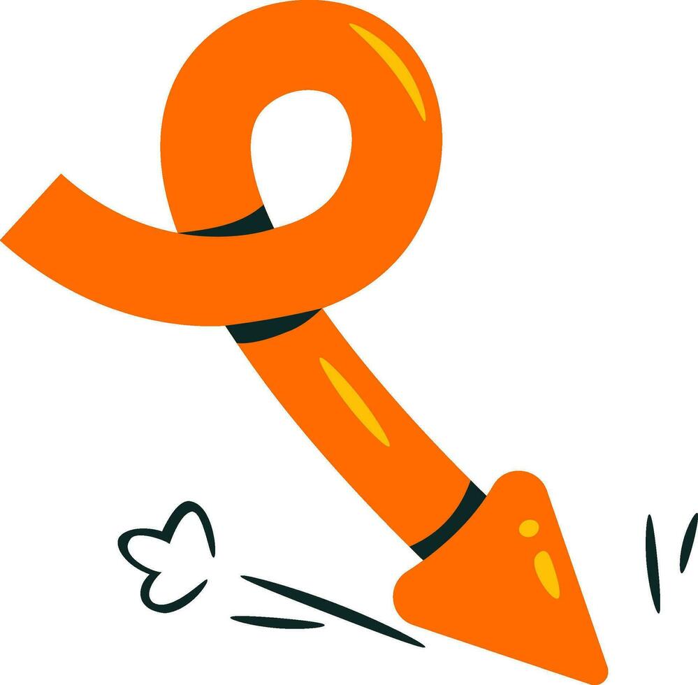 free fall flat illustration, full color icon 27828005 Vector Art at