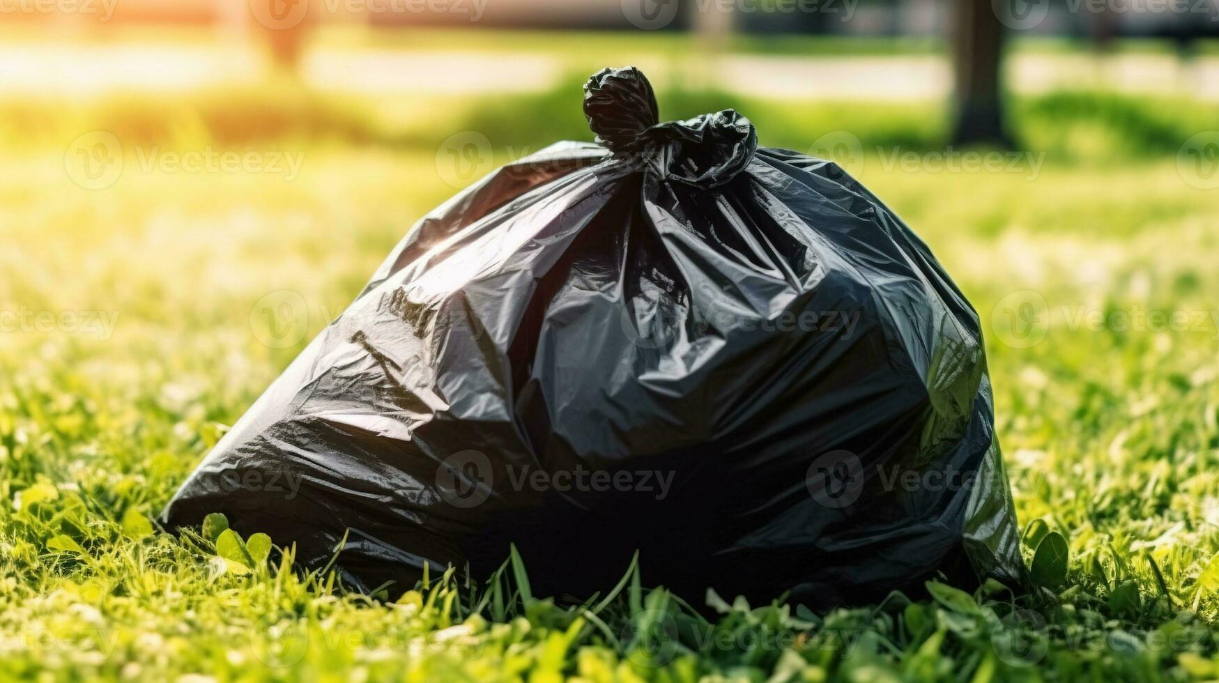 utilización de basura, desperdiciar. ecológico concepto de separar recopilación. ai generado. foto