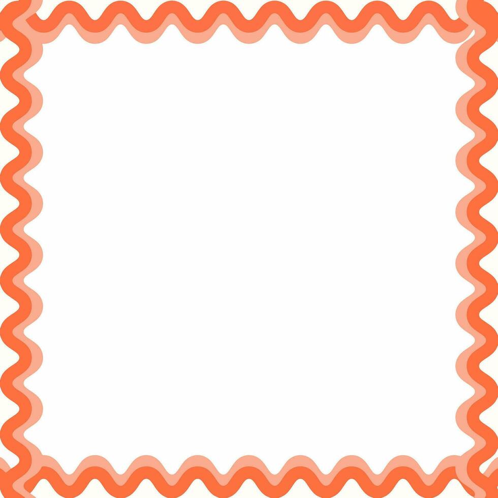 marco con zigzag patrones, antecedentes, usado a hacer marcos, tela patrones, o otros. vector
