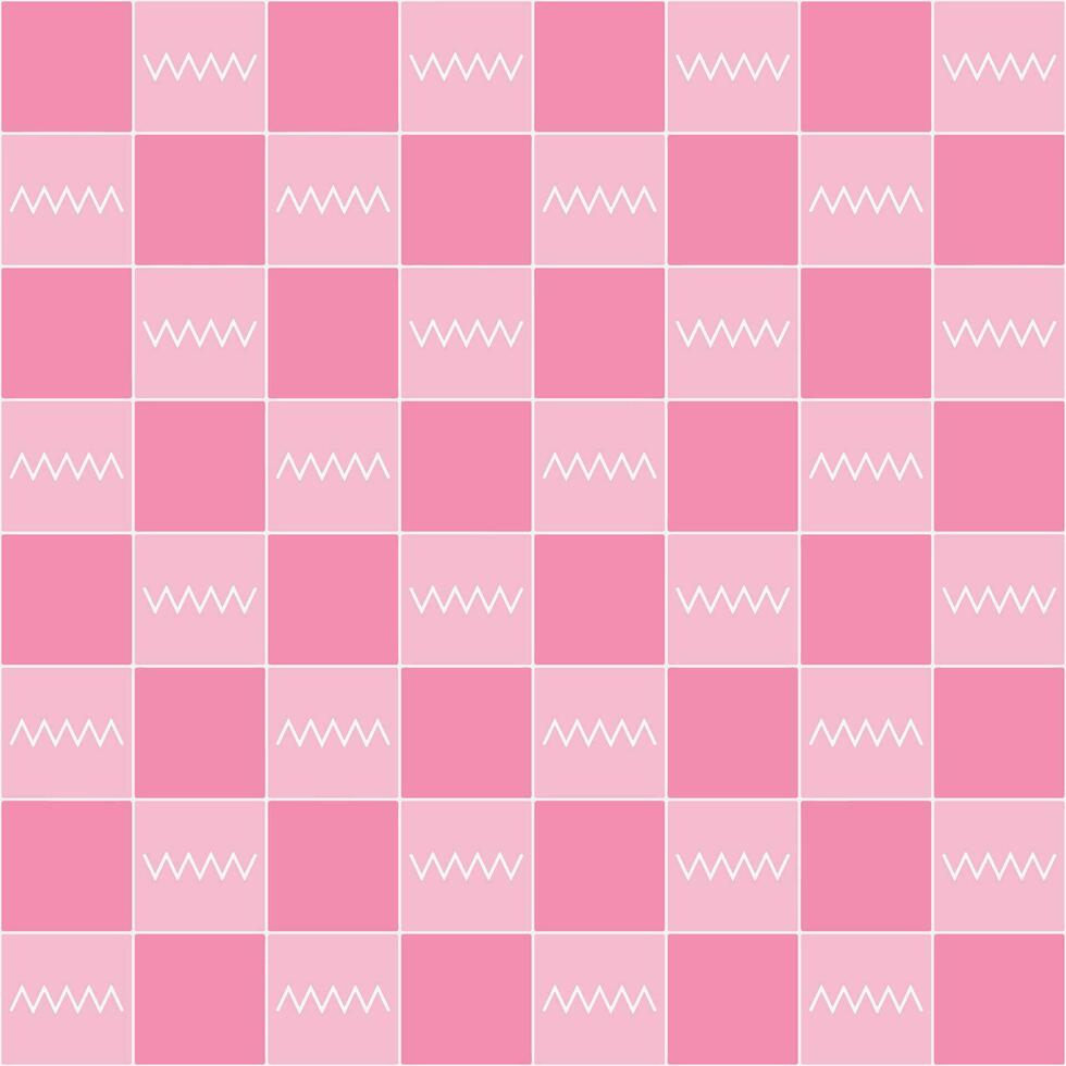 Square pattern, background, used to make frames, fabric patterns, etc. vector