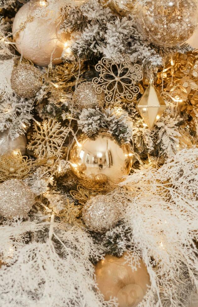 Navidad árbol, chimenea, regalos, guirnaldas, Navidad luces foto