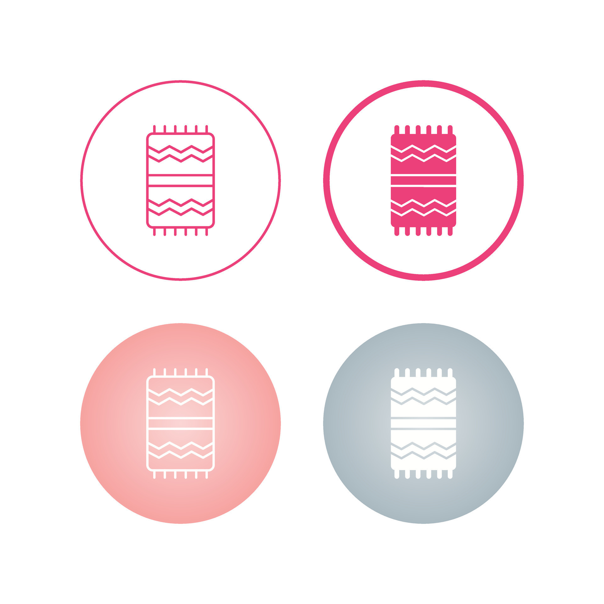 Beach Towel Vector Icon 27829676 Vector Art at Vecteezy