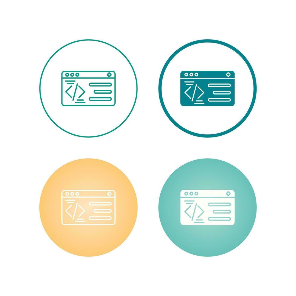 Programming Vector Icon