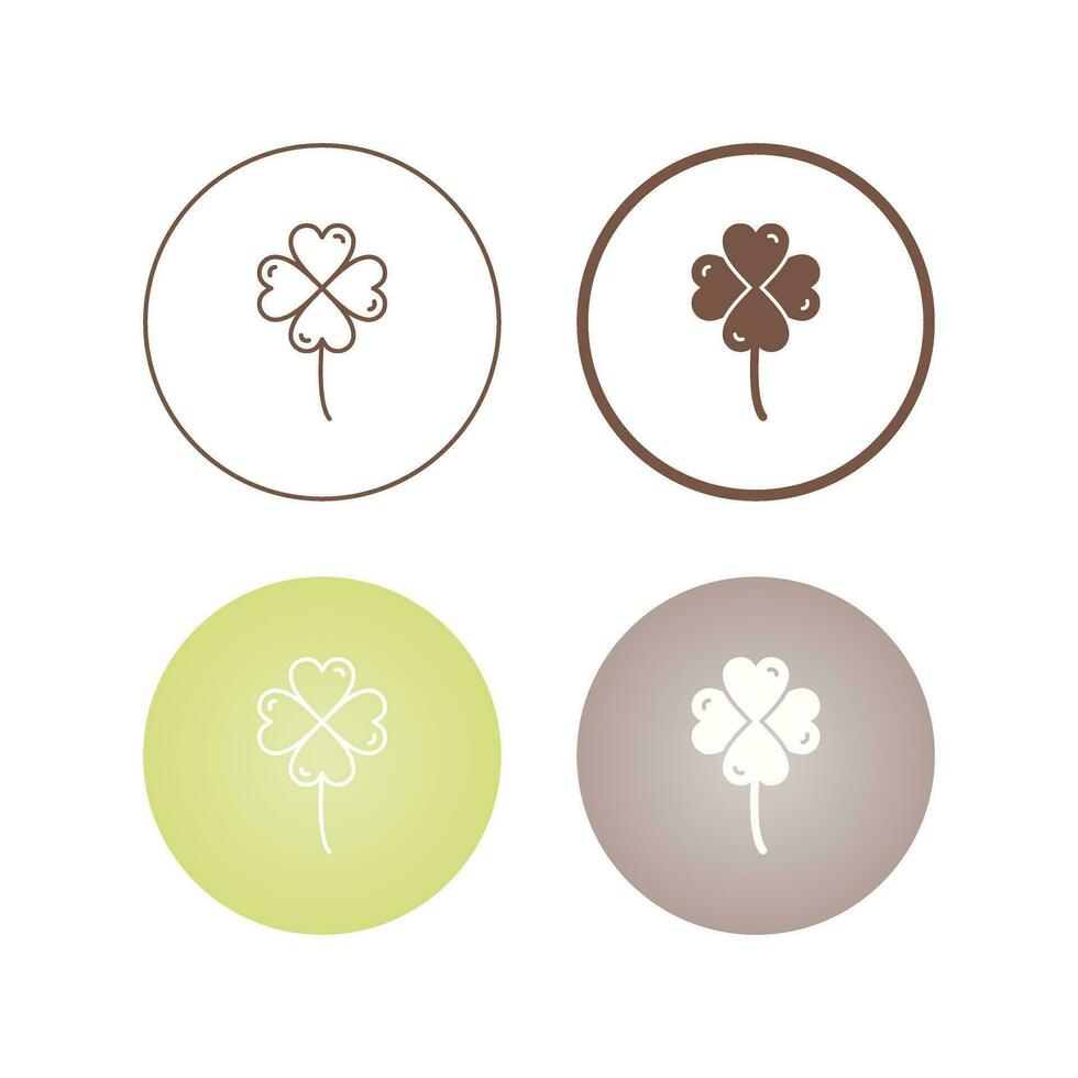 Clover Vector Icon