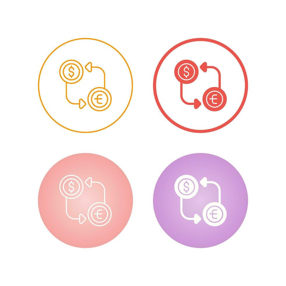 Currency Exchange Vector Icon