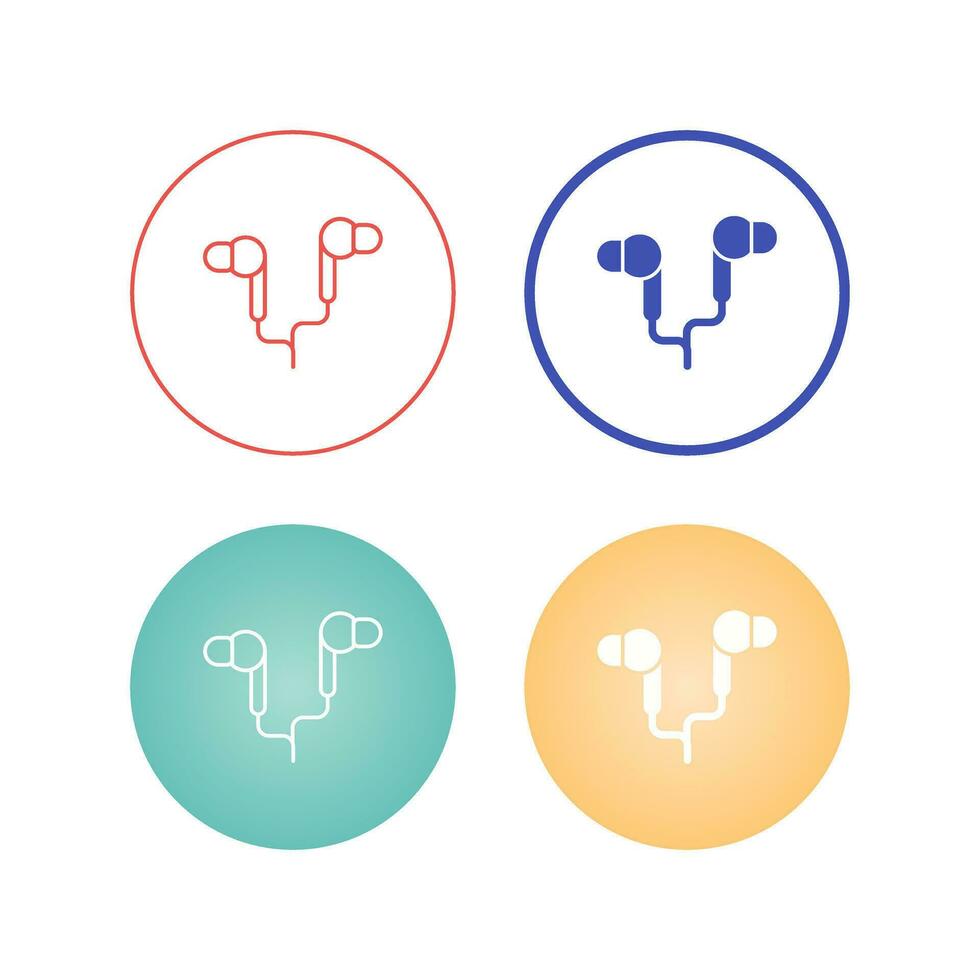 Earphone Vector Icon