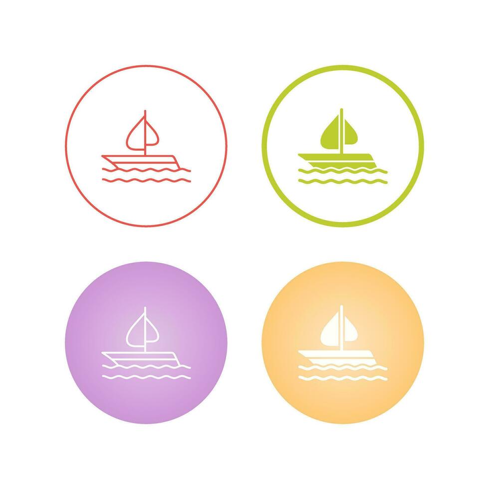 Sailing Vector Icon