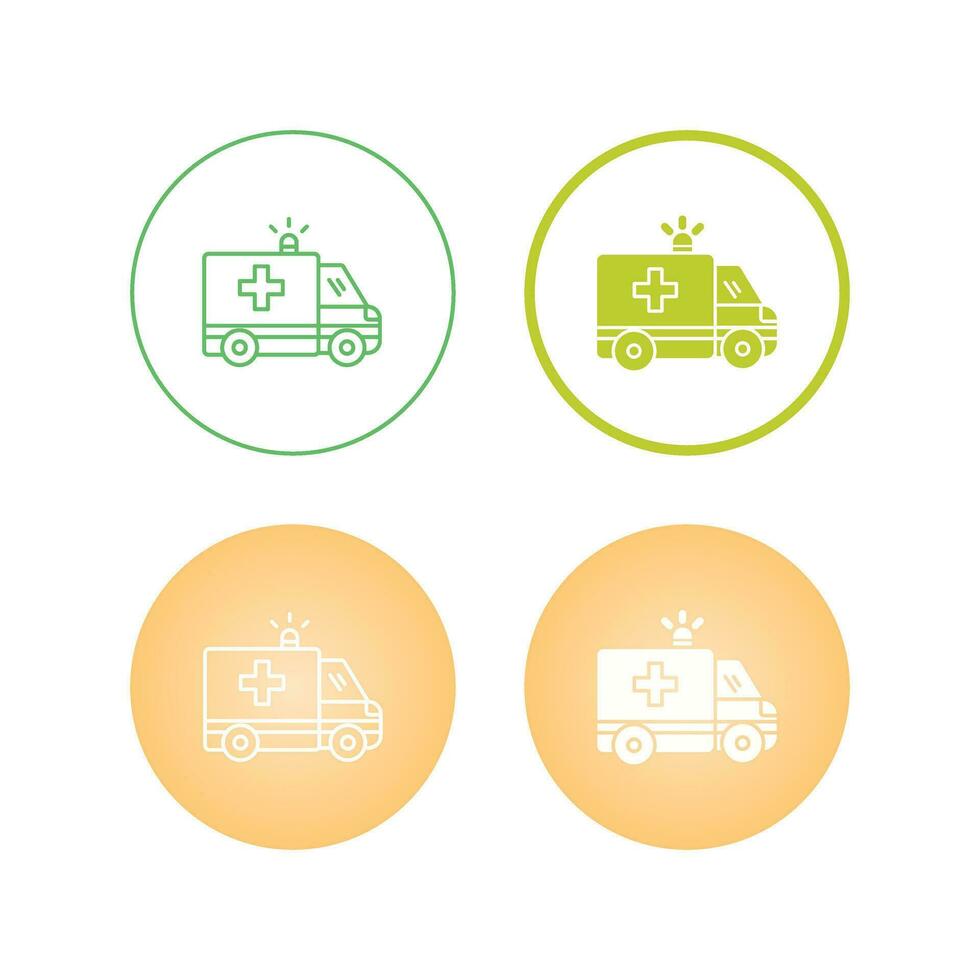 Ambulance Vector Icon