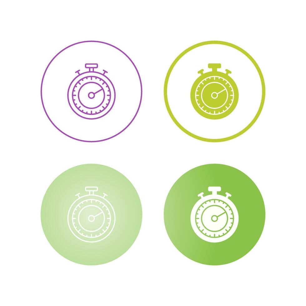 Chronometer Vector Icon