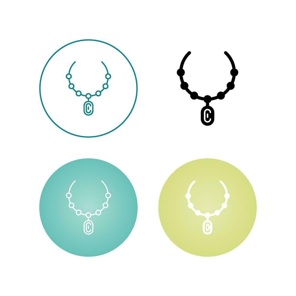 Necklace Vector Icon