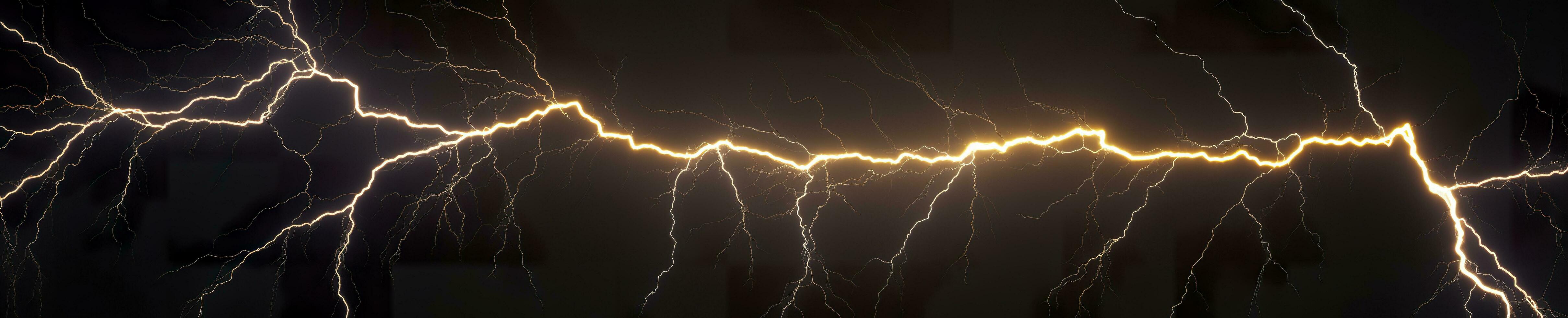 flat thunder lightning texture. Generative AI photo