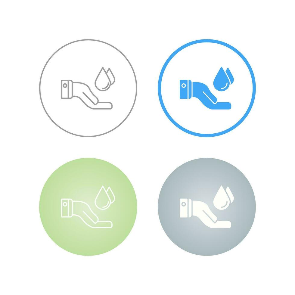 Save Water Vector Icon