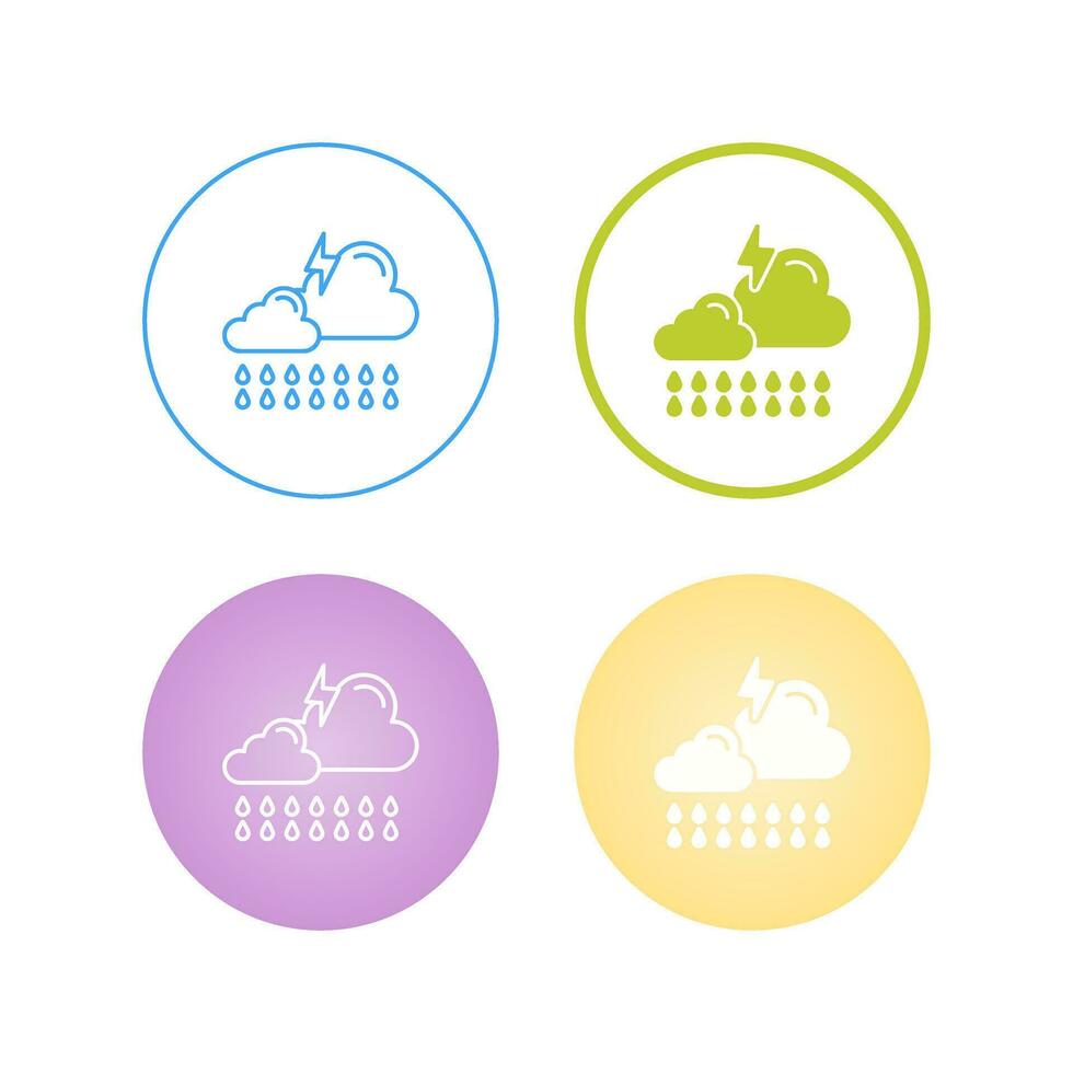 Storm Vector Icon