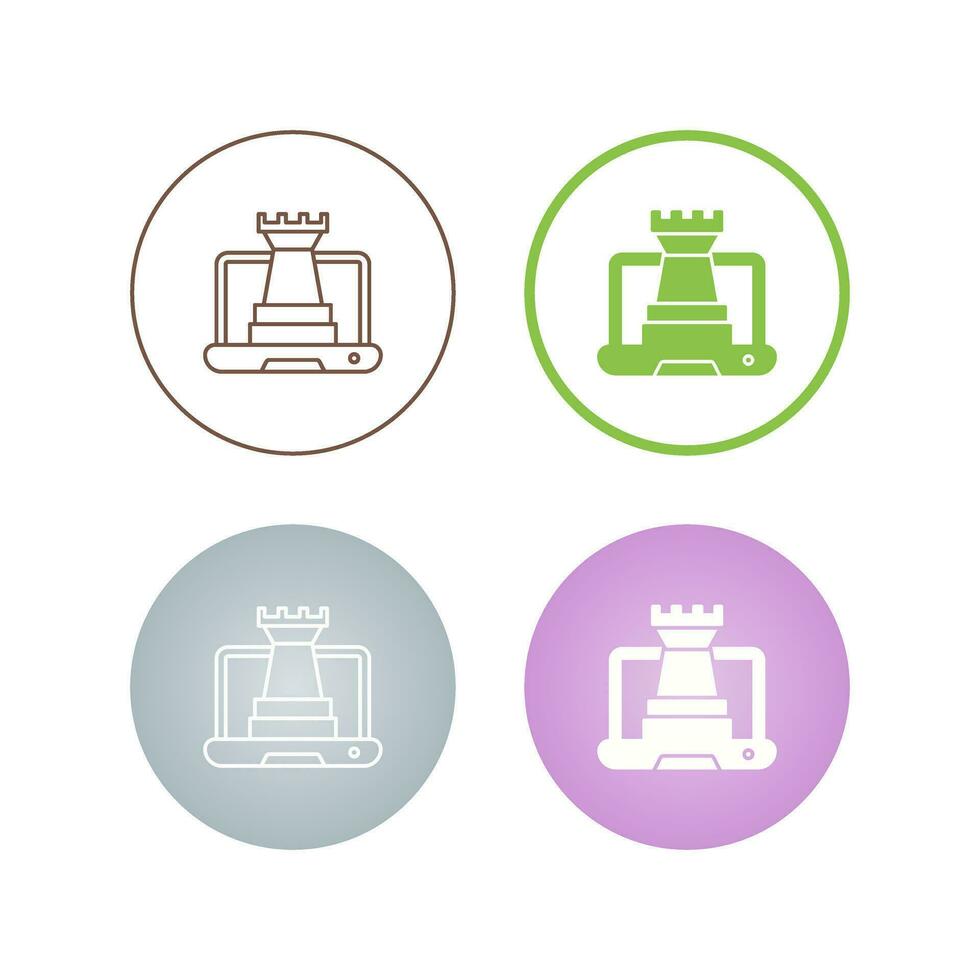 Digital Strategy Vector Icon