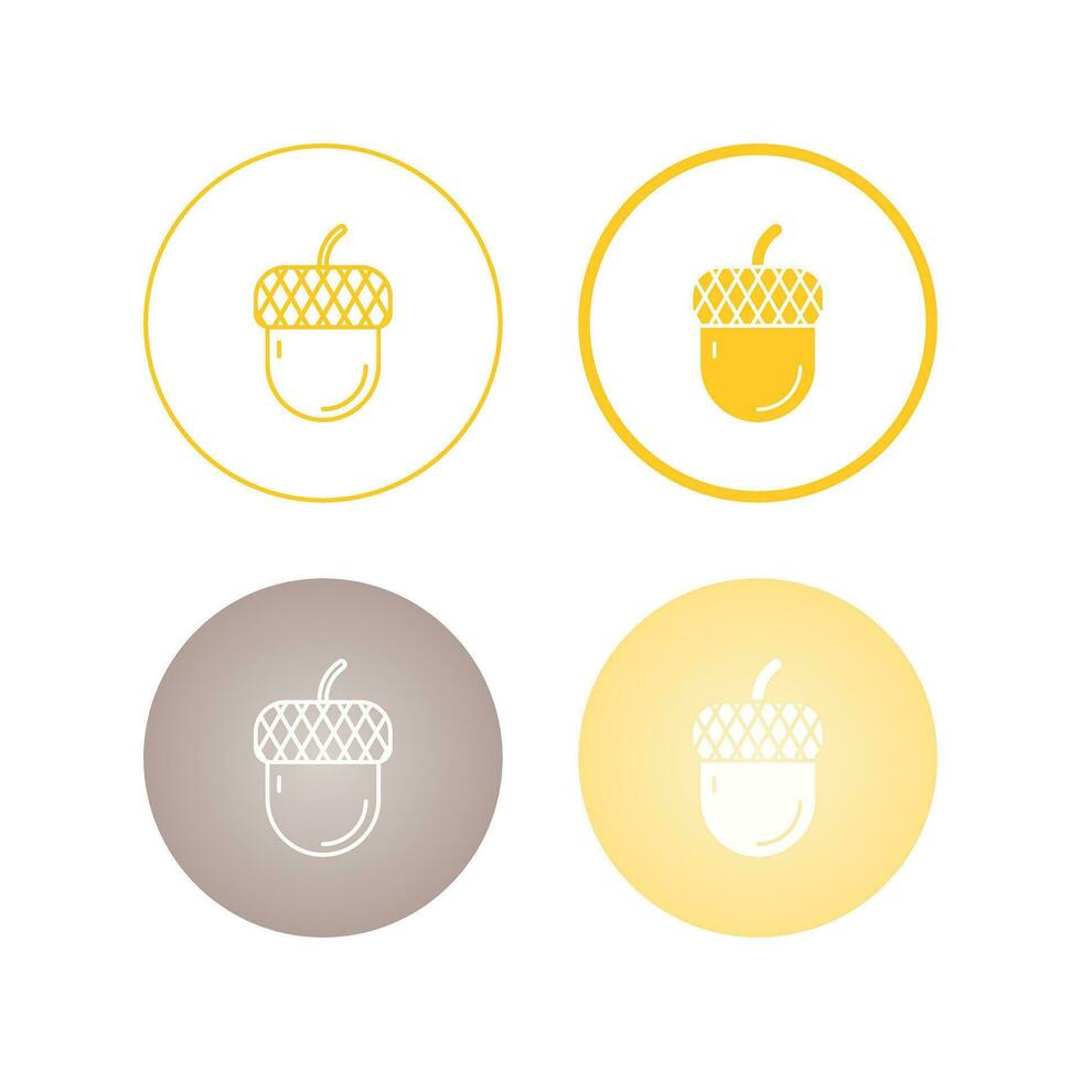 Acorn Vector Icon