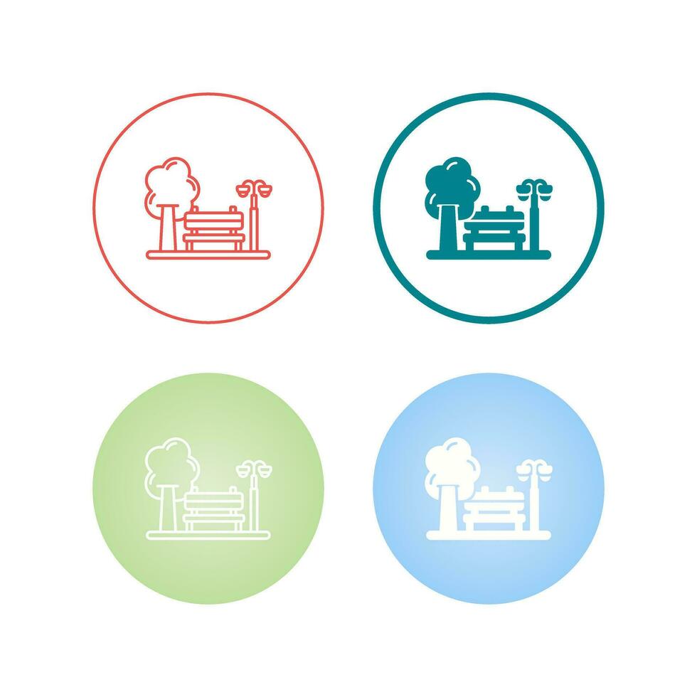 Park Vector Icon