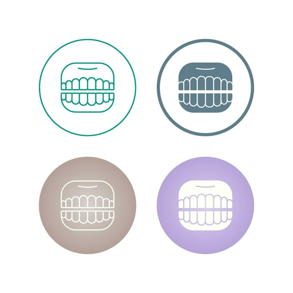 Denture Vector Icon