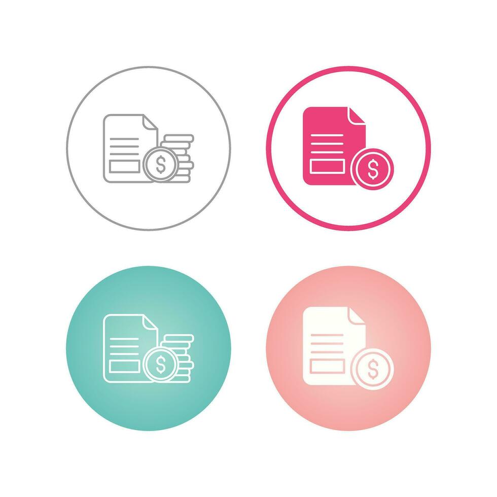 Budget Vector Icon
