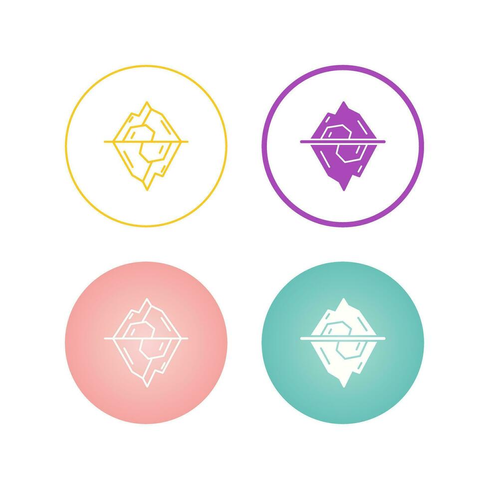 Iceberg Vector Icon