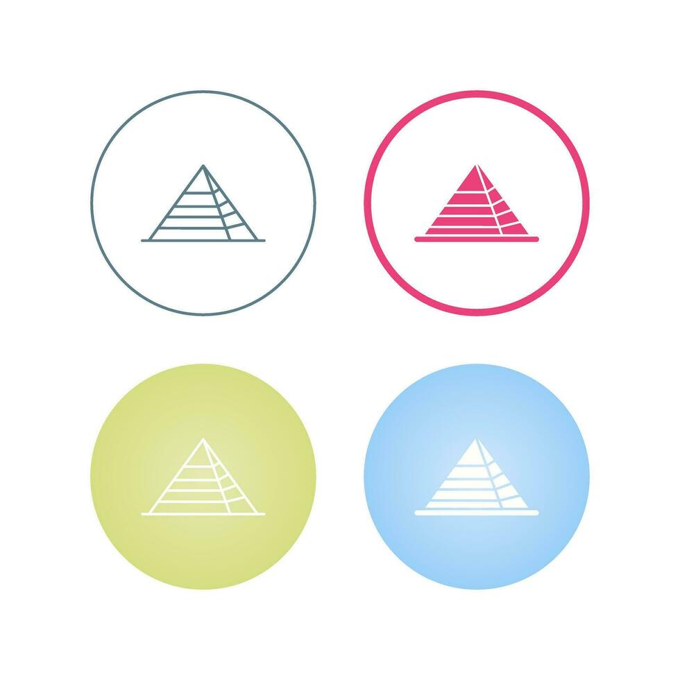 Pyramid Vector Icon