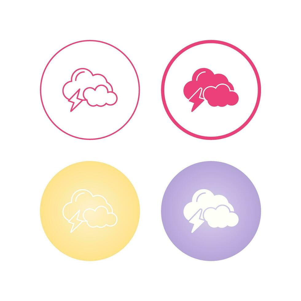 Storm Vector Icon