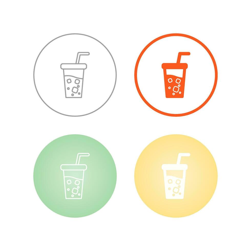 Soft Drink Vector Icon