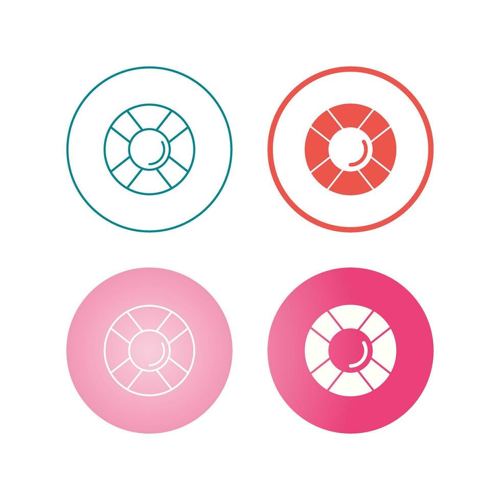 Lifesaver Vector Icon