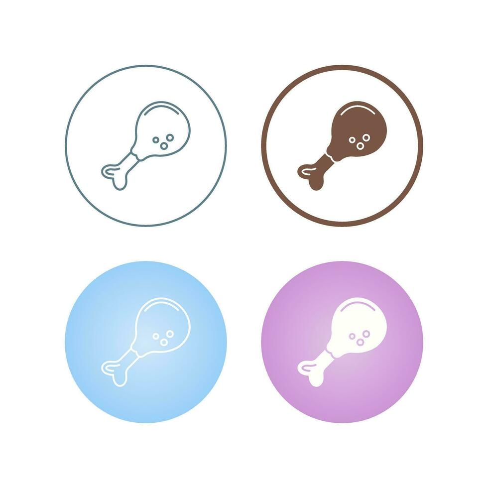 Leg Piece Vector Icon