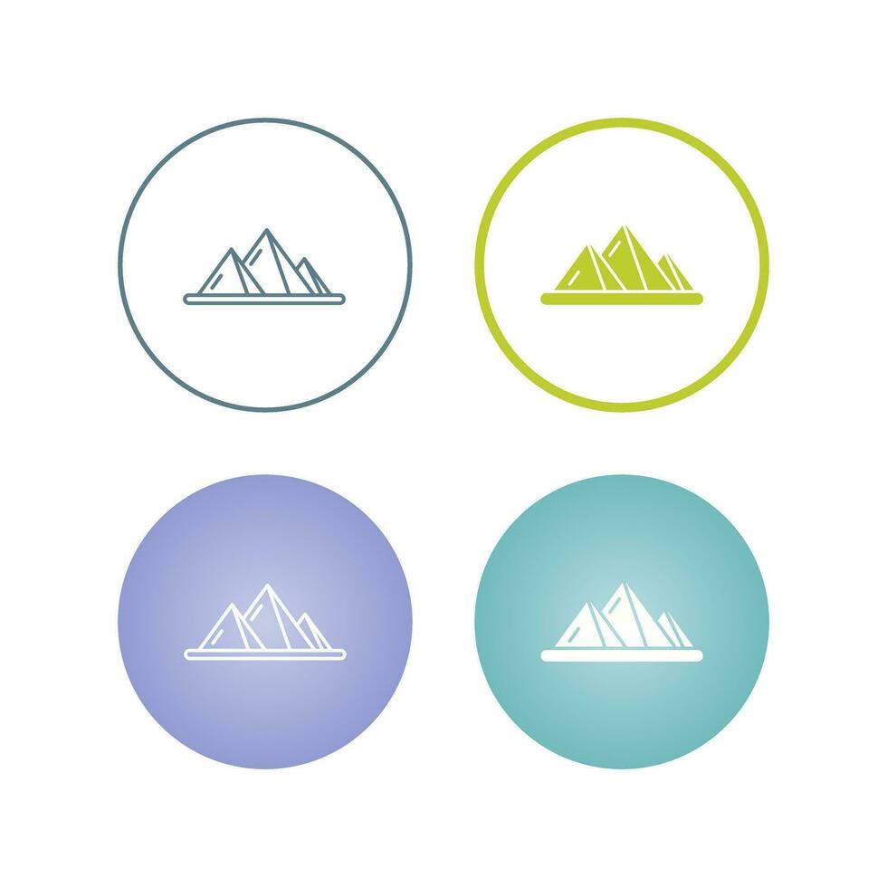 Pyramid Vector Icon