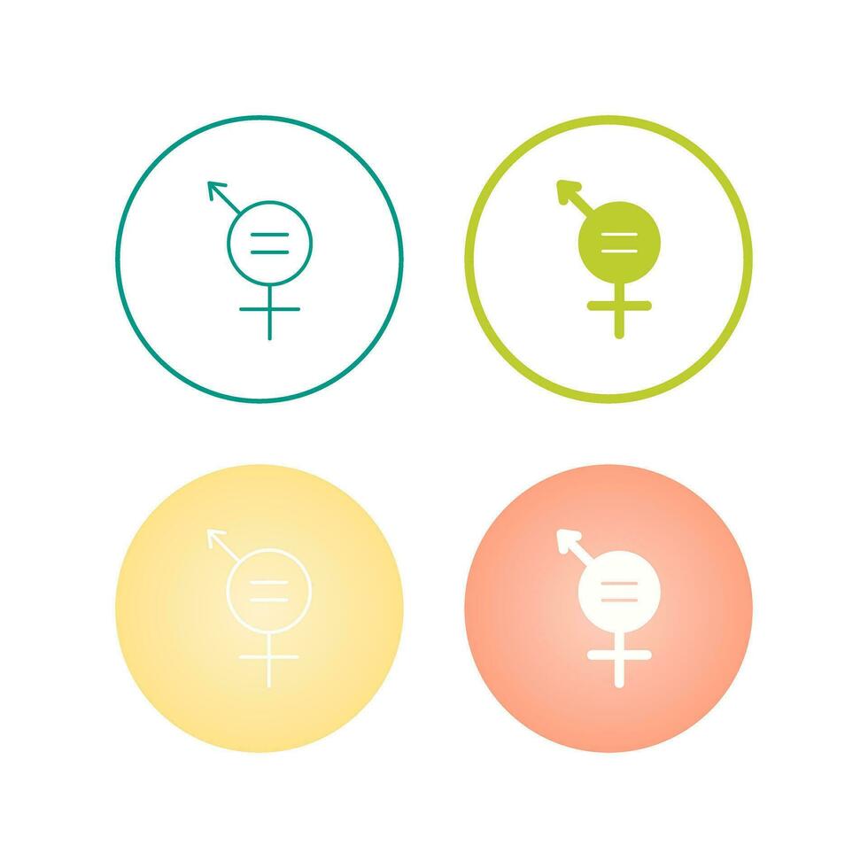 Gender Equality Vector Icon