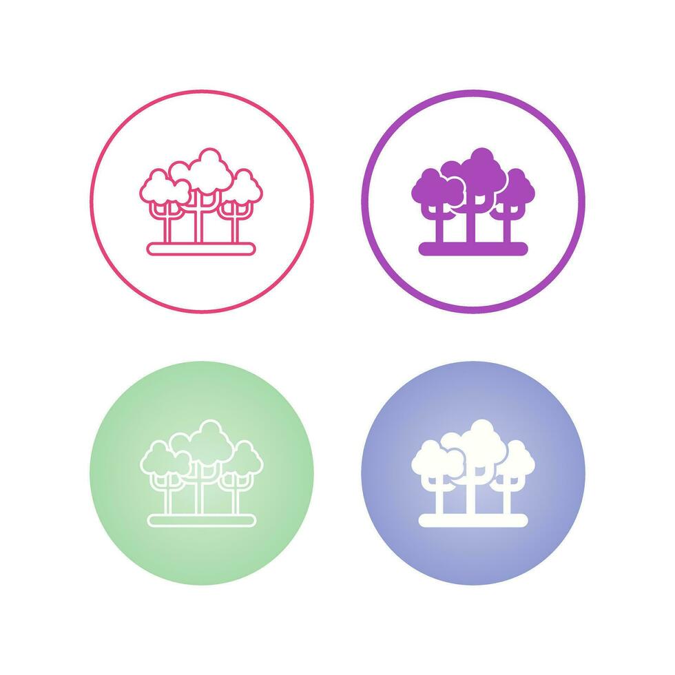 Forest Vector Icon