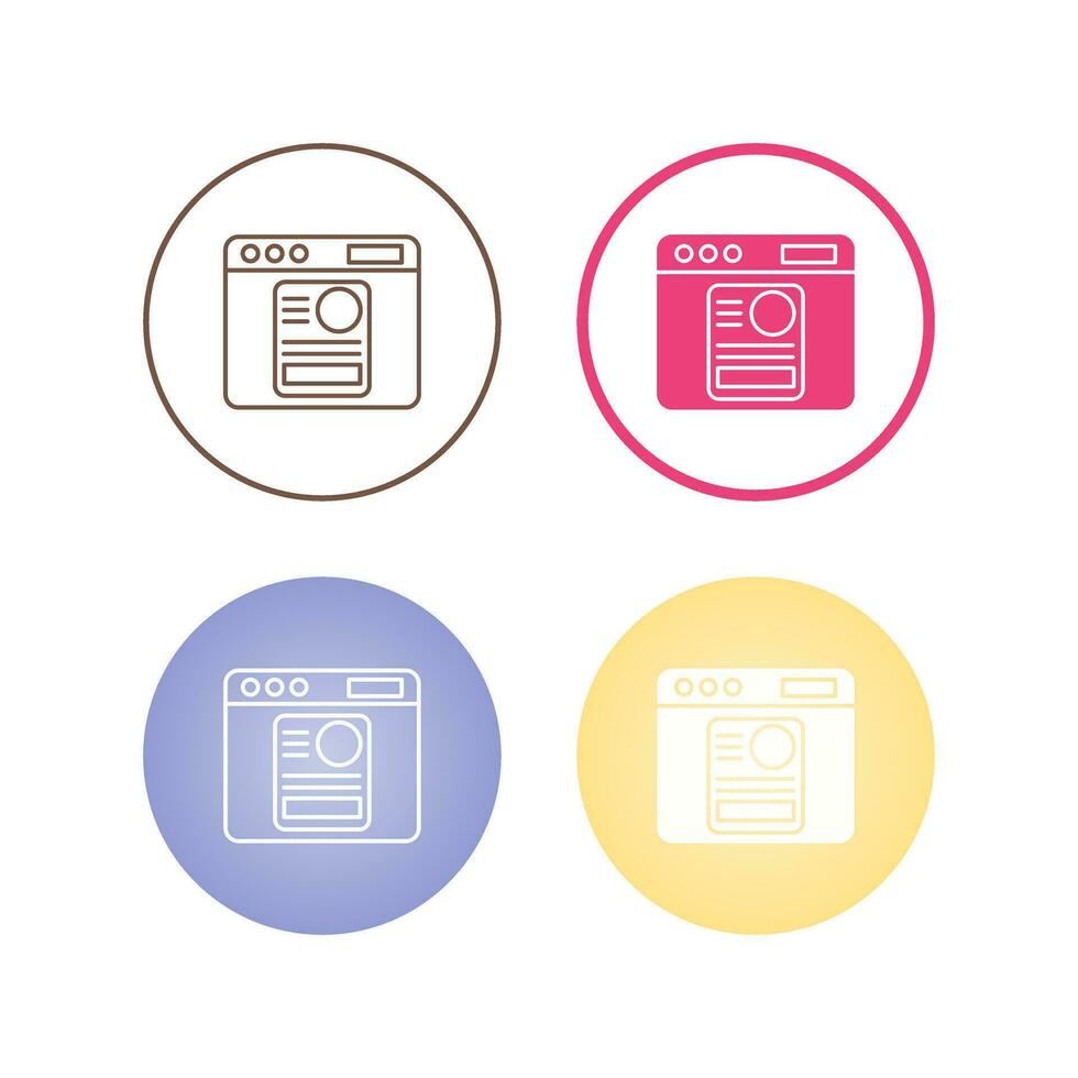 Blog Vector Icon