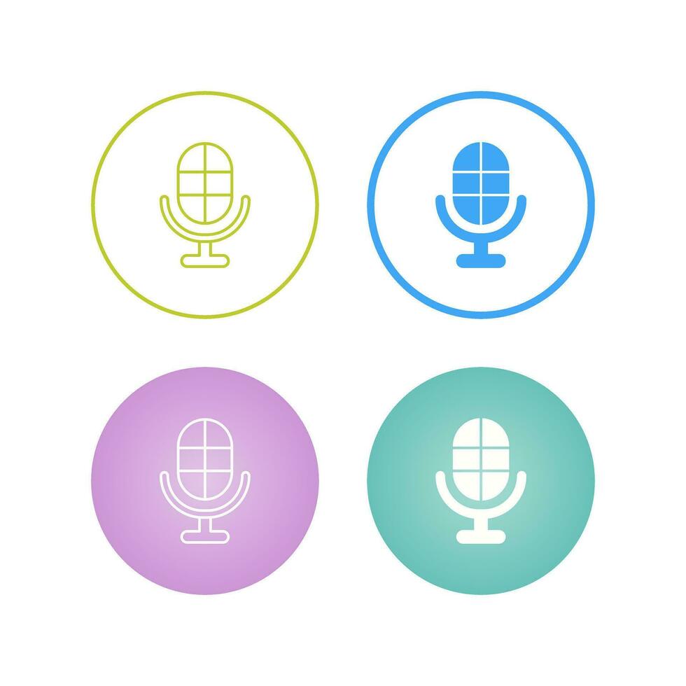 Microphone Vector Icon