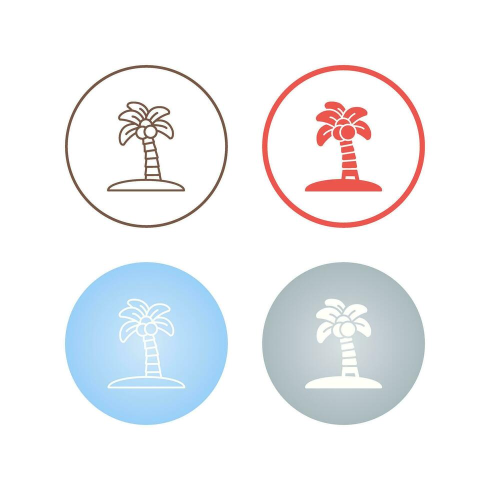 Palm Tree Vector Icon