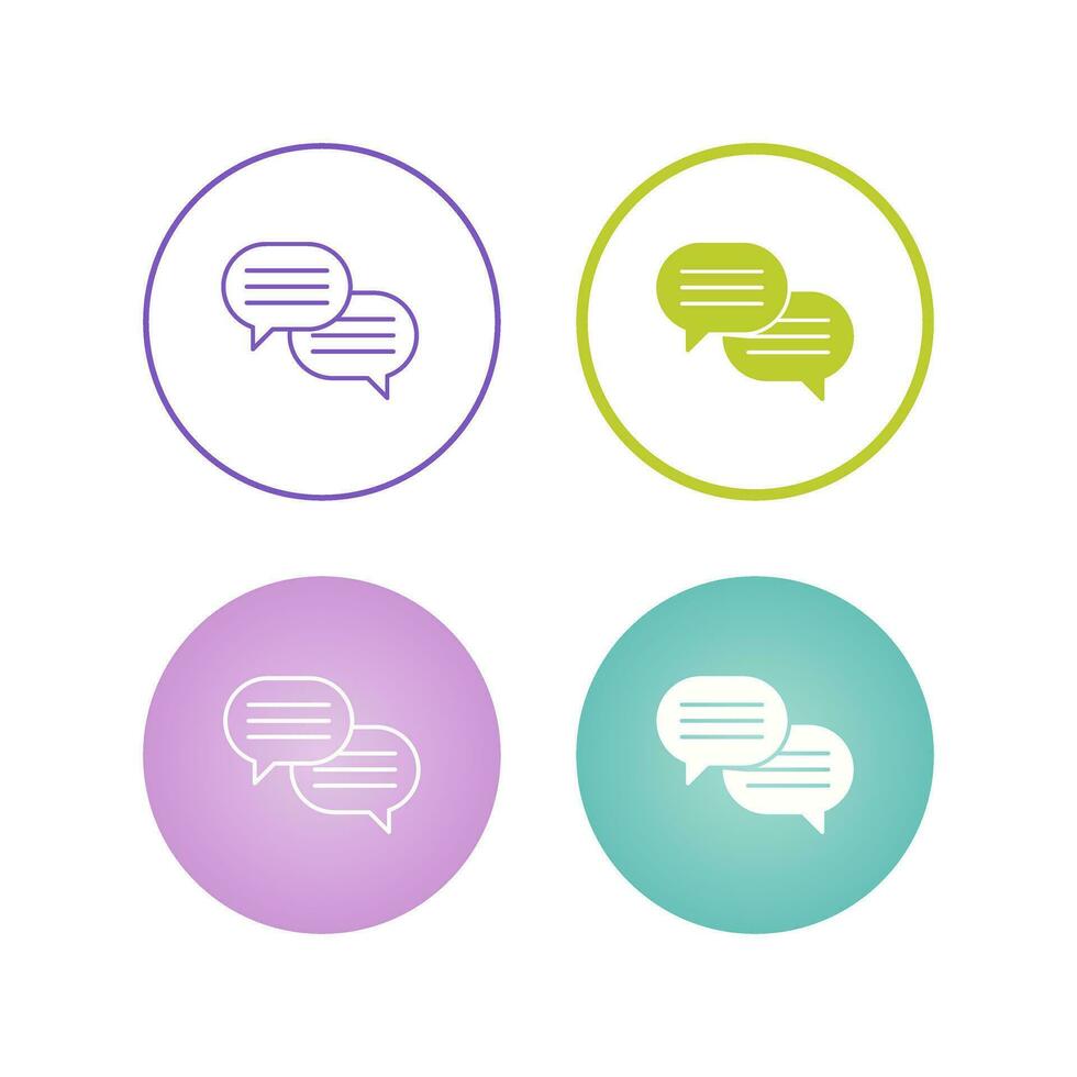 Chat Vector Icon