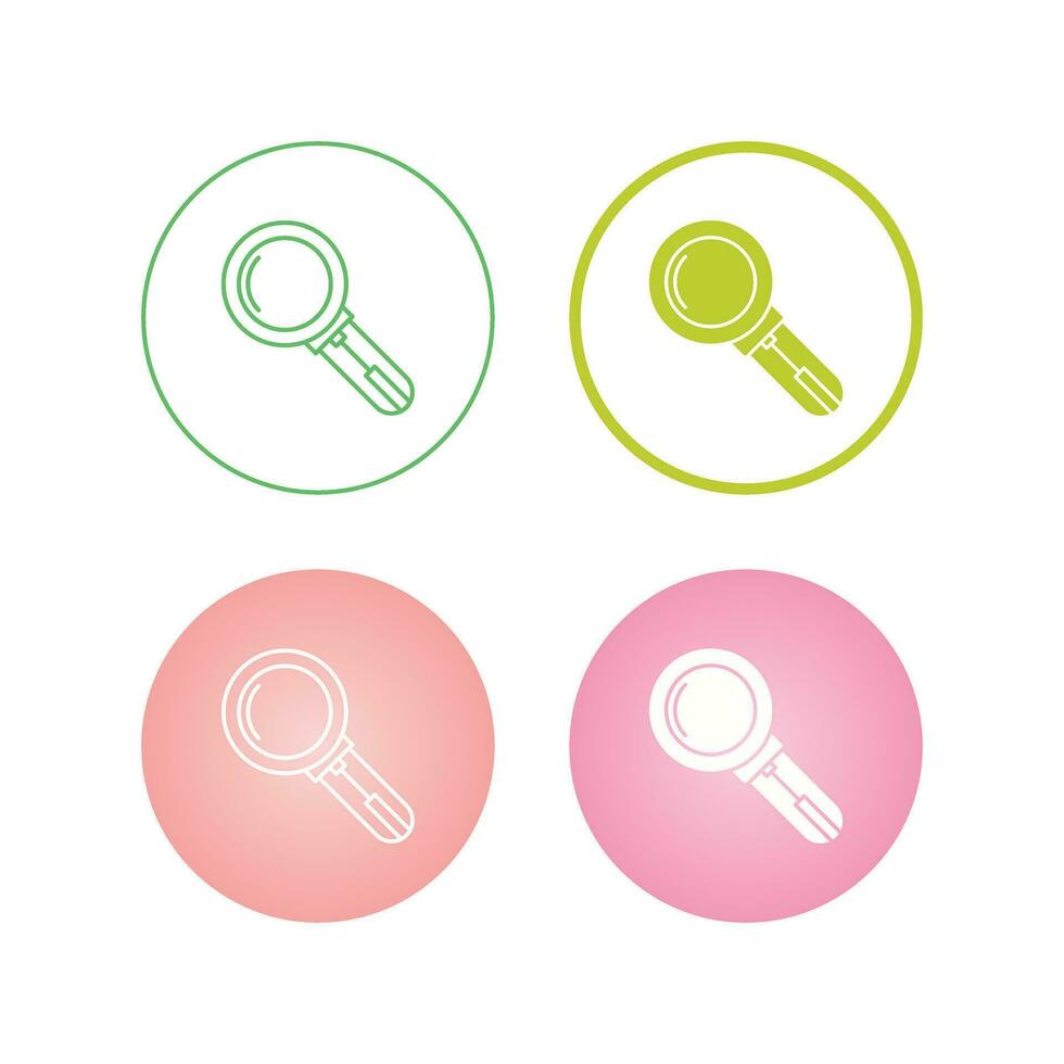 Magnifying Glass Vector Icon