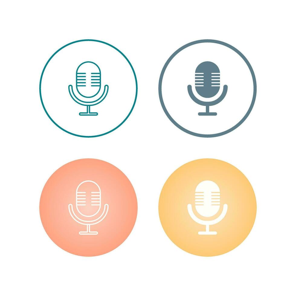 Microphone Vector Icon